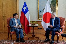 Minister of Foreign Affairs of Japan Yoshimasa Hayashi Visits Ch